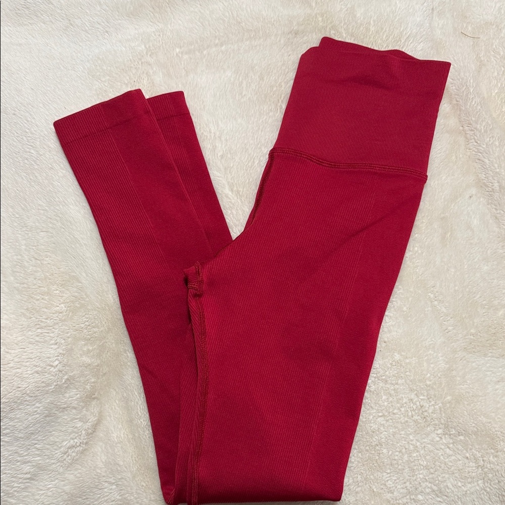 Athleta Cherry Red Leggings